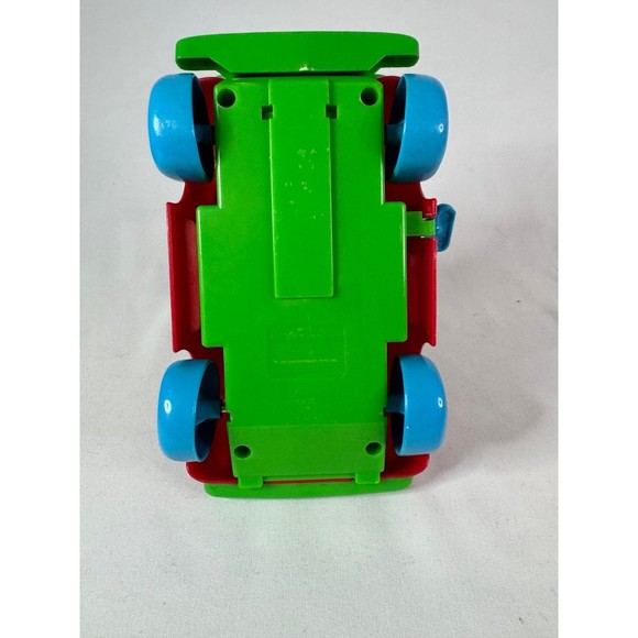 VINTAGE Sesame Street Illco Big Bird Wind-Up Toy Car - Picture 5 of 6